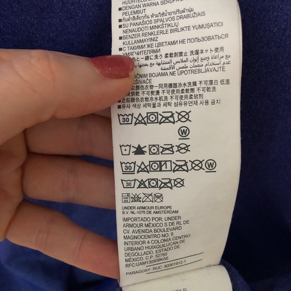 UNDER ARMOUR Purple Heat Gear Longsleeve - Picture 10 of 10